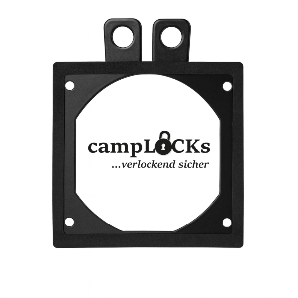 Camplocks Quadratisch klein schwarz