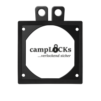 Camplocks Quadratisch klein schwarz