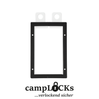Camplocks Rechteckig weiß
