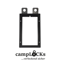 Camplocks Rechteckig schwarz