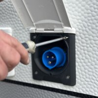 Camplocks Rechteckig schwarz