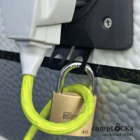 Camplocks Rechteckig schwarz